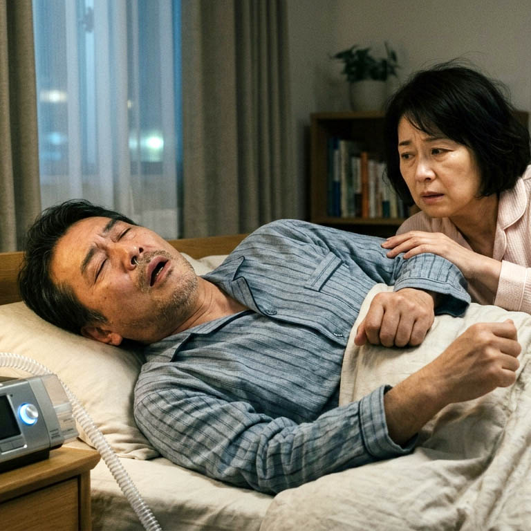 睡眠時無呼吸症候群（SAS）は「放っておくと死んでしまう怖い病気？